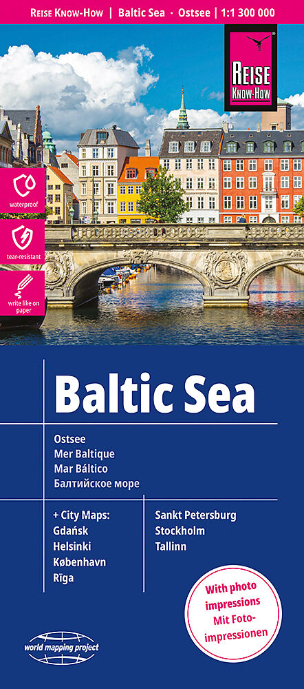 Reise Know-How Landkarte Ostsee / Baltic Sea (1:1.300.000)