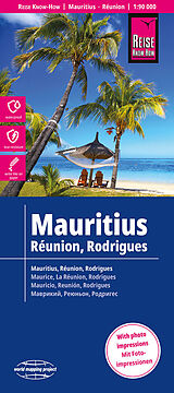 (Land)Karte Reise Know-How Landkarte Mauritius, Réunion, Rodrigues (1:90.000) von Reise Know-How Verlag Peter Rump