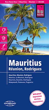 gefaltete (Land)Karte Reise Know-How Landkarte Mauritius, Réunion, Rodrigues (1:90.000) von Reise Know-How Verlag Peter Rump