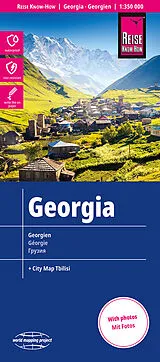 (Land)Karte Reise Know-How Landkarte Georgien / Georgia (1:350.000) von