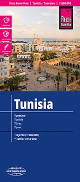 (Land)Karte Reise Know-How Landkarte Tunesien / Tunisia (1:600.000) von 