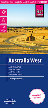 (Land)Karte Reise Know-How Australien, West / Australia, West (1:1.800.000) von 
