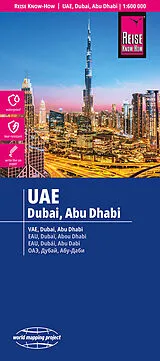 (Land)Karte Reise Know-How Landkarte Vereinigte Arabische Emirate | United Arab Emirates (1:600.000) von 