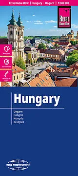 (Land)Karte Reise Know-How Landkarte Ungarn | Hungary (1:380.000) von 