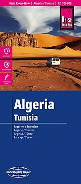 (Land)Karte Reise Know-How Landkarte Algerien, Tunesien | Algeria, Tunisia (1:1.700.000) von