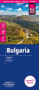 (Land)Karte Reise Know-How Landkarte Bulgarien | Bulgaria (1:400.000) von 