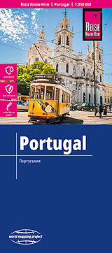 (Land)Karte Reise Know-How Landkarte Portugal (1:350.000) von 