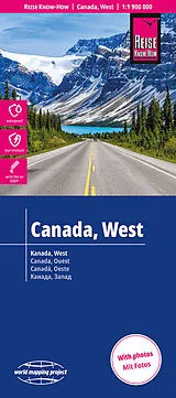 (Land)Karte Reise Know-How Landkarte Kanada, West | Canada, West (1:1.900.000) von 