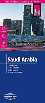 (Land)Karte Reise Know-How Landkarte Saudi-Arabien / Saudi Arabia (1:1.800.000) von 