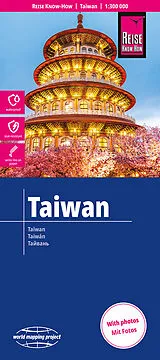 (Land)Karte Reise Know-How Landkarte Taiwan (1:300.000) von