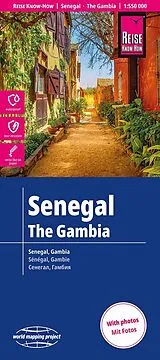 (Land)Karte Reise Know-How Landkarte Senegal, Gambia (1:550.000) von
