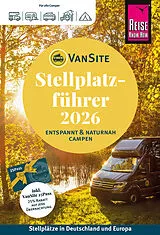 Kartonierter Einband VanSite Stellplatzführer 2026 von VanSite