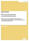 E-Book (pdf) EDI in der internationalen Automobilzulieferindustrie von Daniel Ströcker