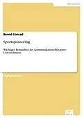 E-Book (pdf) Sportsponsoring von Bernd Conrad