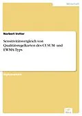 E-Book (pdf) Sensitivitätsvergleich von Qualitätsregelkarten des CUSUM- und EWMA-Typs von Norbert Vetter