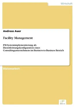 E-Book (pdf) Facility Management von Andreas Auer