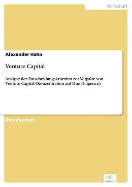 E-Book (pdf) Venture Capital von Alexander Hahn