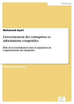 eBook (pdf) Gouvernement des entreprises et informations comptables de Mohamed Ayari
