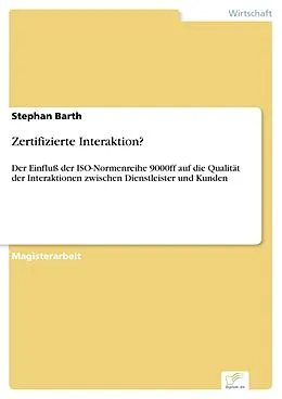E-Book (pdf) Zertifizierte Interaktion? von Stephan Barth
