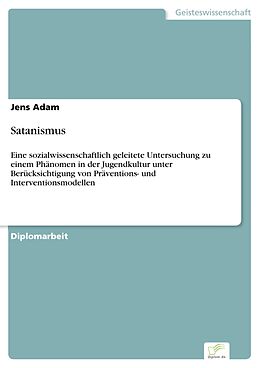 E-Book (pdf) Satanismus von Jens Adam