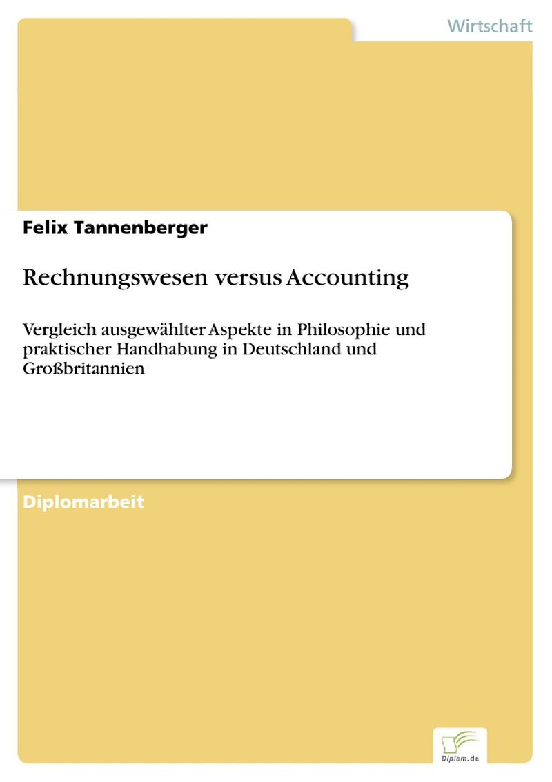 Rechnungswesen versus Accounting