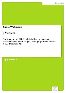 E-Book (pdf) E-Markets von Andre Waßmann