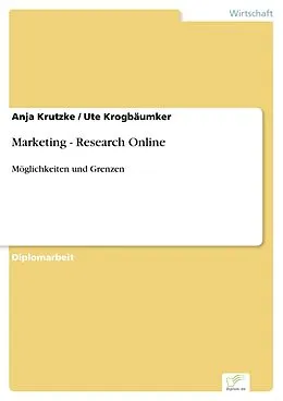 E-Book (pdf) Marketing - Research Online von Anja Krutzke, Ute Krogbäumker