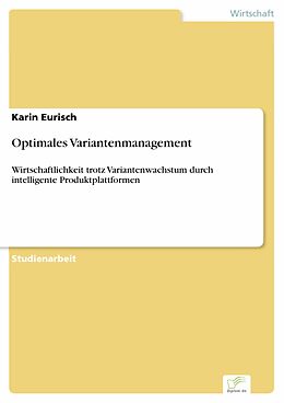 E-Book (pdf) Optimales Variantenmanagement von Karin Eurisch