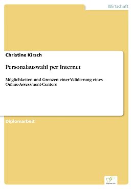 E-Book (pdf) Personalauswahl per Internet von Christine Kirsch
