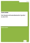 E-Book (pdf) Zur Situation afroamerikanischer Sportler in den USA von Carola Schulz