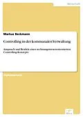 E-Book (pdf) Controlling in der kommunalen Verwaltung von Markus Beckmann
