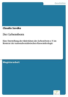 E-Book (pdf) Der Lebensborn von Claudia Sandke