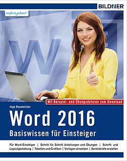 E-Book (pdf) Word 2016 - Basiswissen von Inge Baumeister