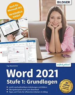 E-Book (pdf) Word 2021 - Stufe 1: Grundlagen von Inge Baumeister