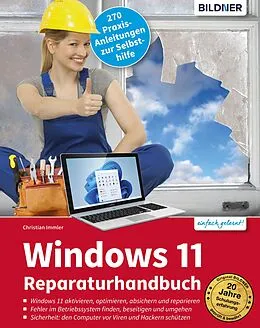 E-Book (pdf) Windows 11 Reparaturhandbuch von Christian Immler