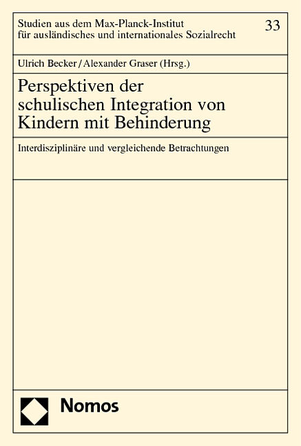 Perspektiven der schulischen Integration von Kindern mit Behinderung