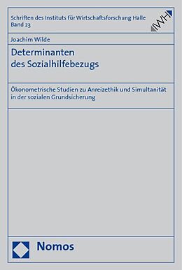 Kartonierter Einband Determinanten des Sozialhilfebezugs von Joachim Wilde