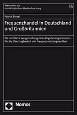 Kartonierter Einband Frequenzhandel in Deutschland und Großbritannien von Patrick Binzel