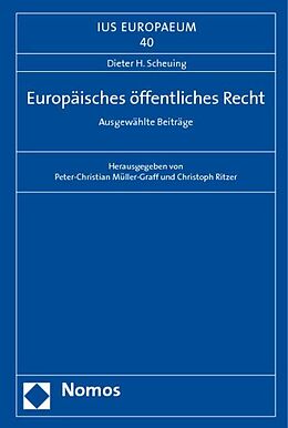 Fester Einband Europäisches öffentliches Recht von Dieter H. Scheuing