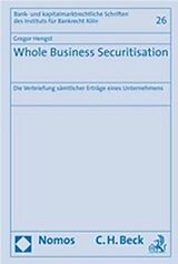 Fester Einband Whole Business Securitisation von Gregor Hengst