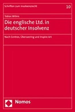 Kartonierter Einband Die englische Ltd. in deutscher Insolvenz von Tobias Wilms
