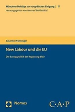 Kartonierter Einband New Labour und die EU von Susanne Wanninger
