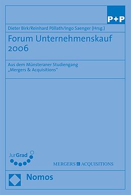 Kartonierter Einband Forum Unternehmenskauf 2006 von 
