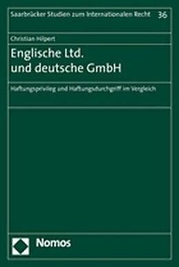 Kartonierter Einband Englische Ltd. und deutsche GmbH von Christian Hilpert
