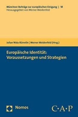 Kartonierter Einband Europäische Identität: Voraussetzungen und Strategien von 