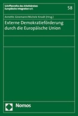 Kartonierter Einband Externe Demokratieförderung durch die Europäische Union European External Democracy Promotion von 