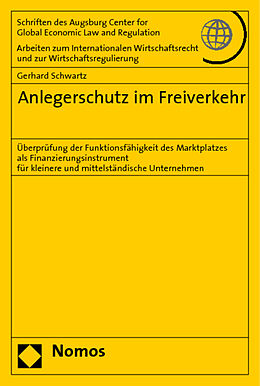 Kartonierter Einband Anlegerschutz im Freiverkehr von Gerhard Schwartz