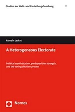 Couverture cartonnée A Heterogeneous Electorate de Romain Lachat