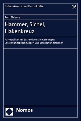 Kartonierter Einband Hammer, Sichel, Hakenkreuz von Tom Thieme