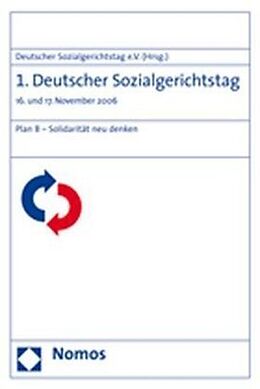 Kartonierter Einband 1. Deutscher Sozialgerichtstag von 